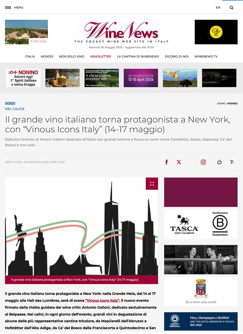 Il grande vino italiano torna protagonista a New [..]