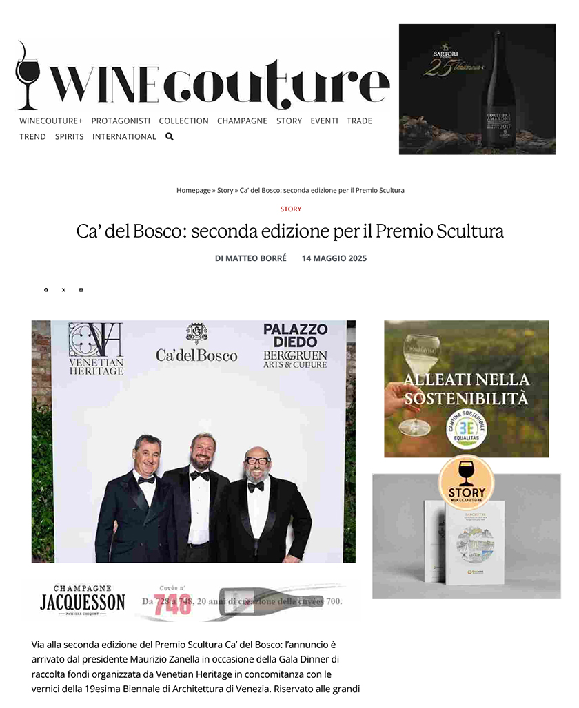 Ca’ del Bosco: seconda edizione per il Premio [..]