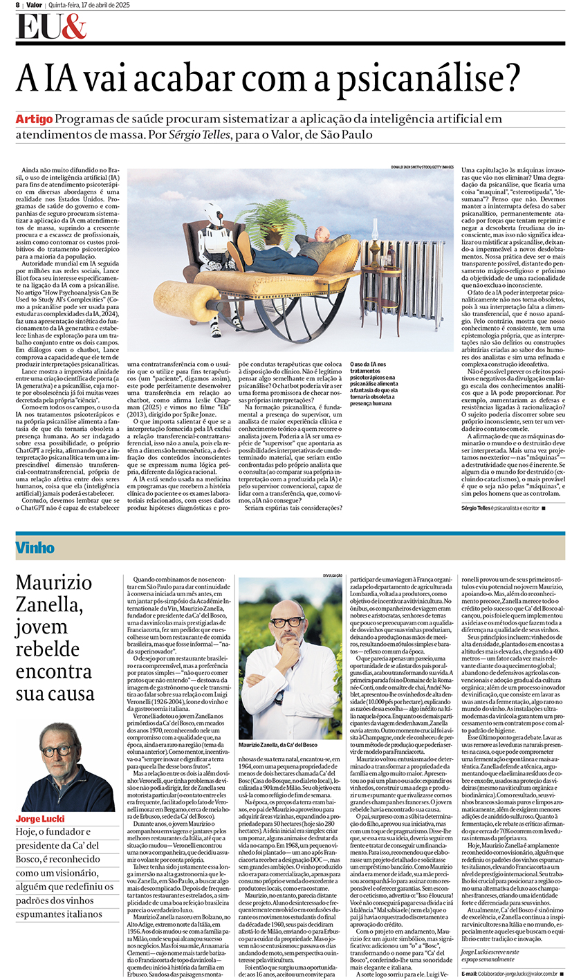 Maurizio Zanella, jovem rebelde encontra sua [..]