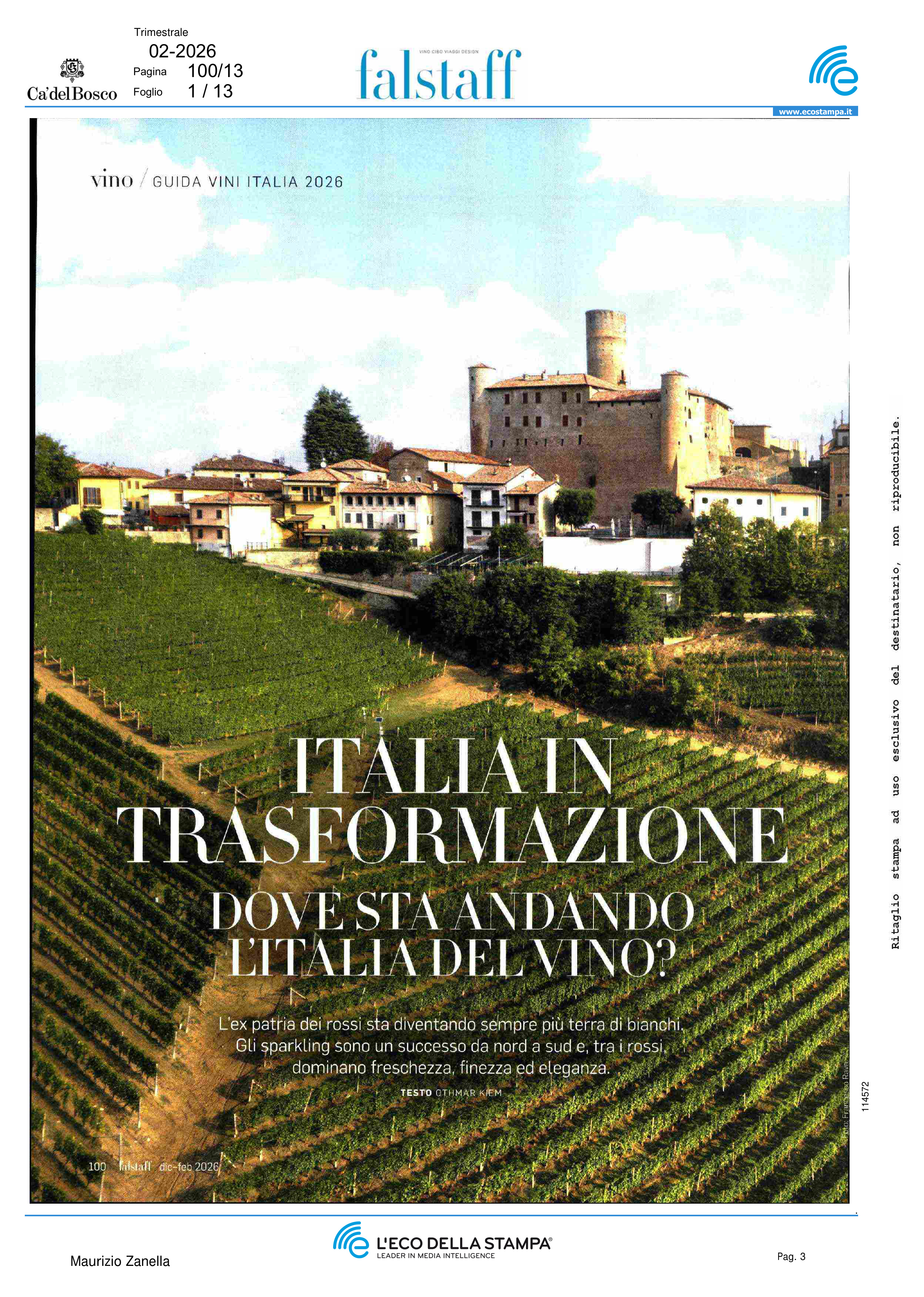 Guida vini Italia 2026