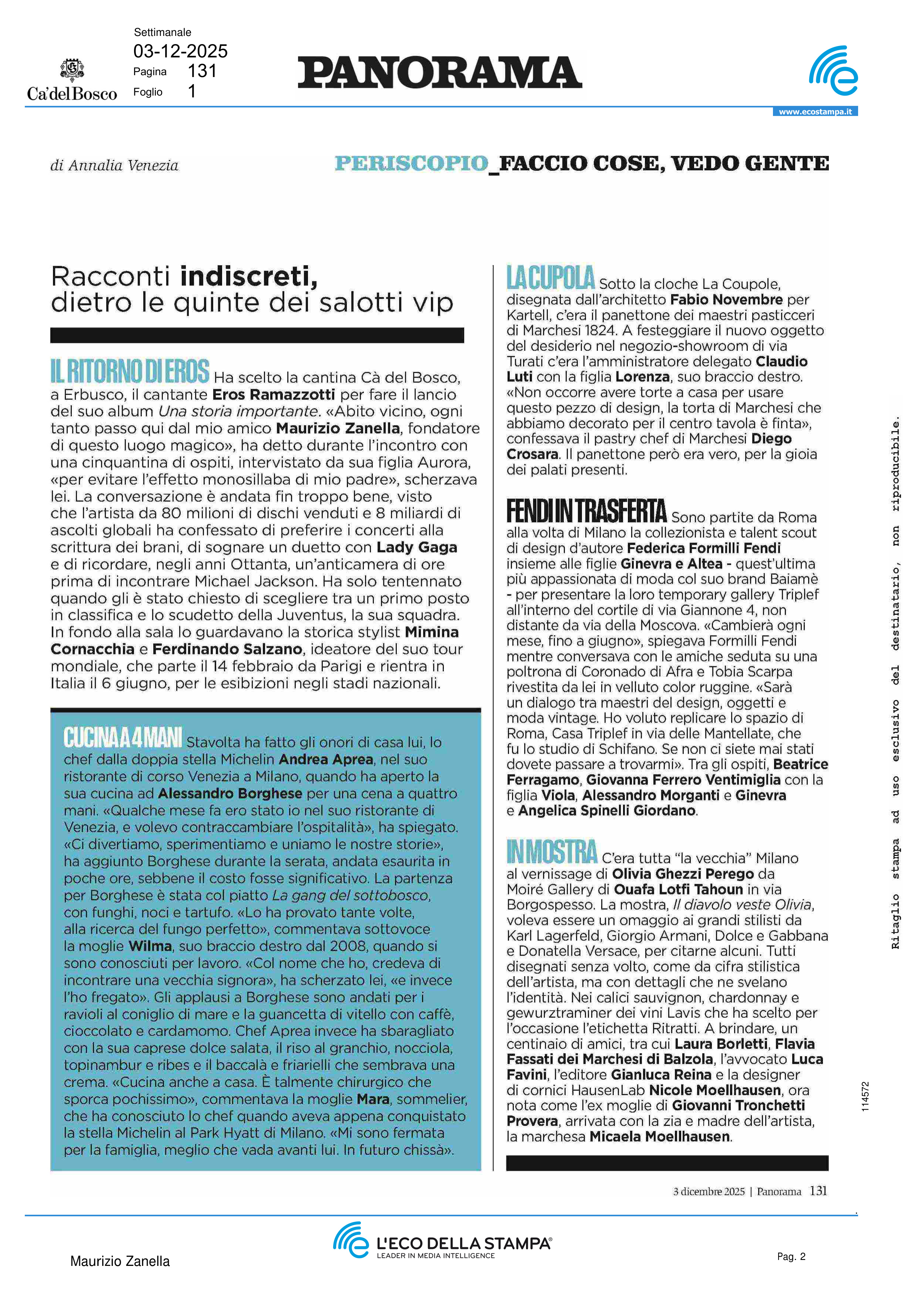 Racconti indiscreti, dietro le quinte dei [..]