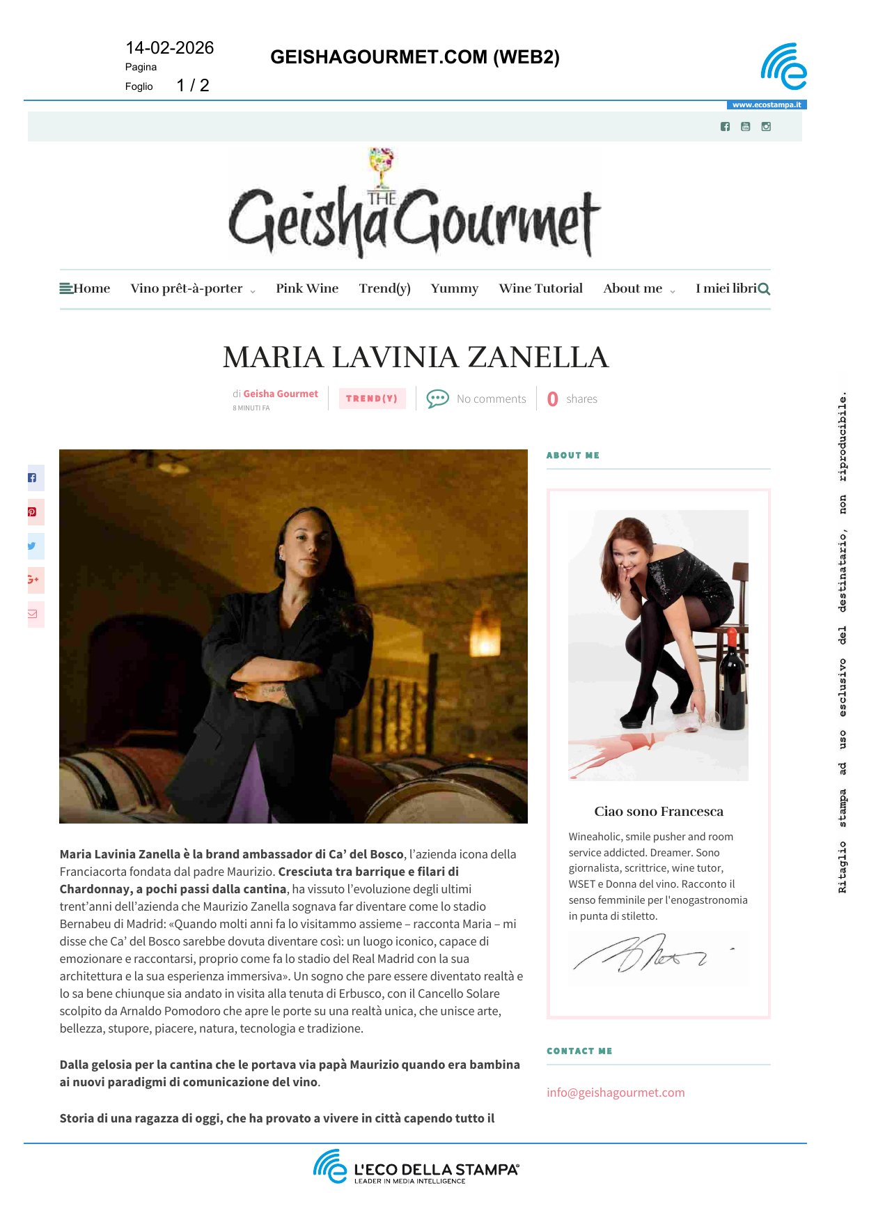 Maria Lavinia Zanella