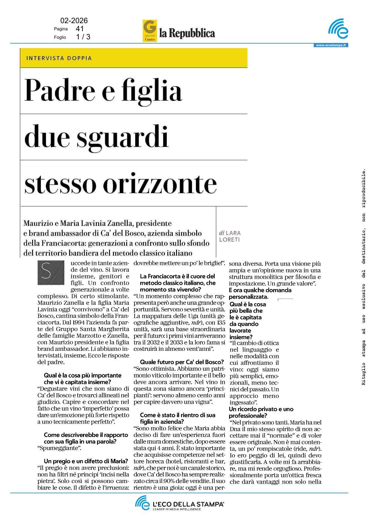 Padre e figlia due sguardi stesso orizzonte