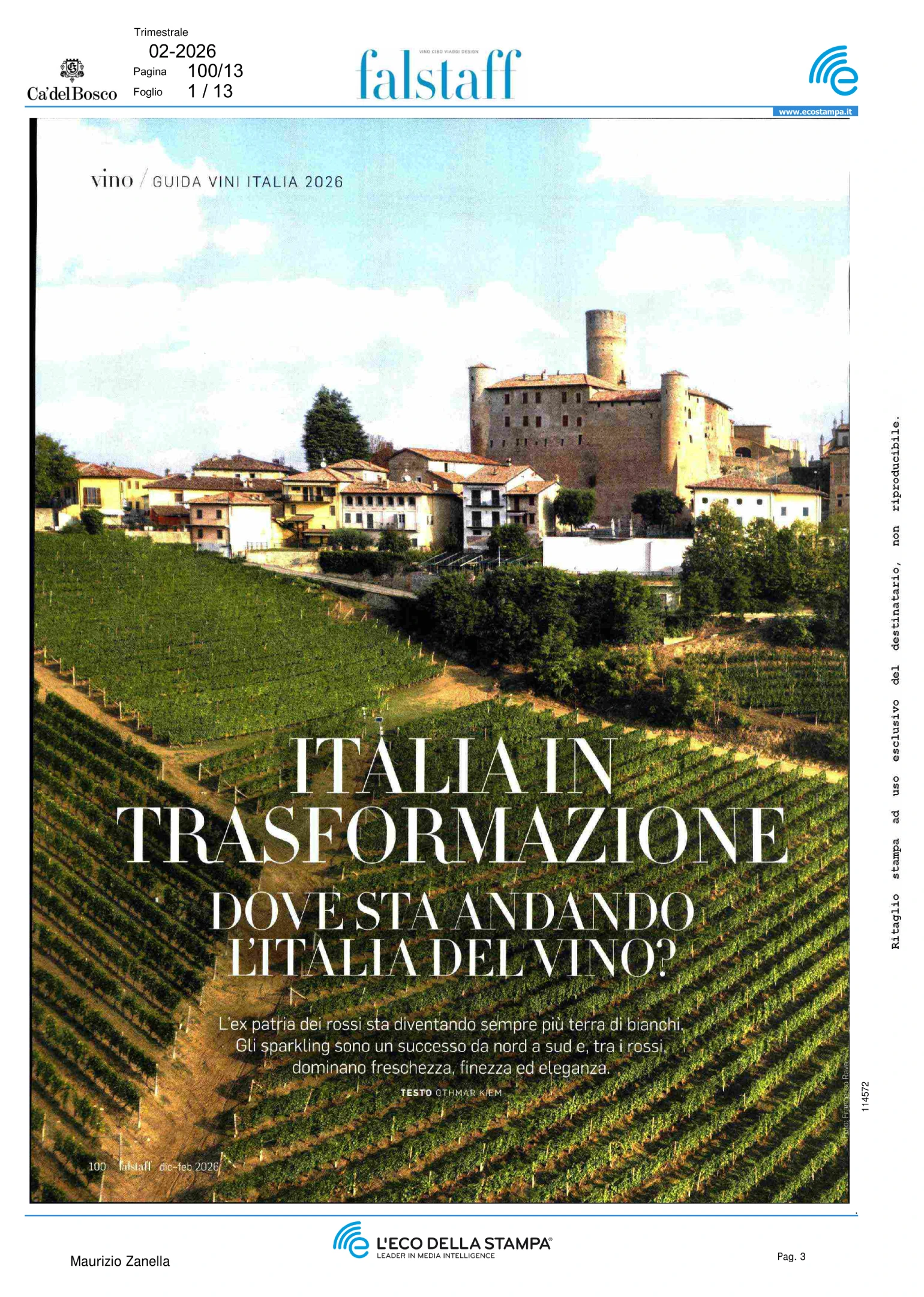 Guida vini Italia 2026