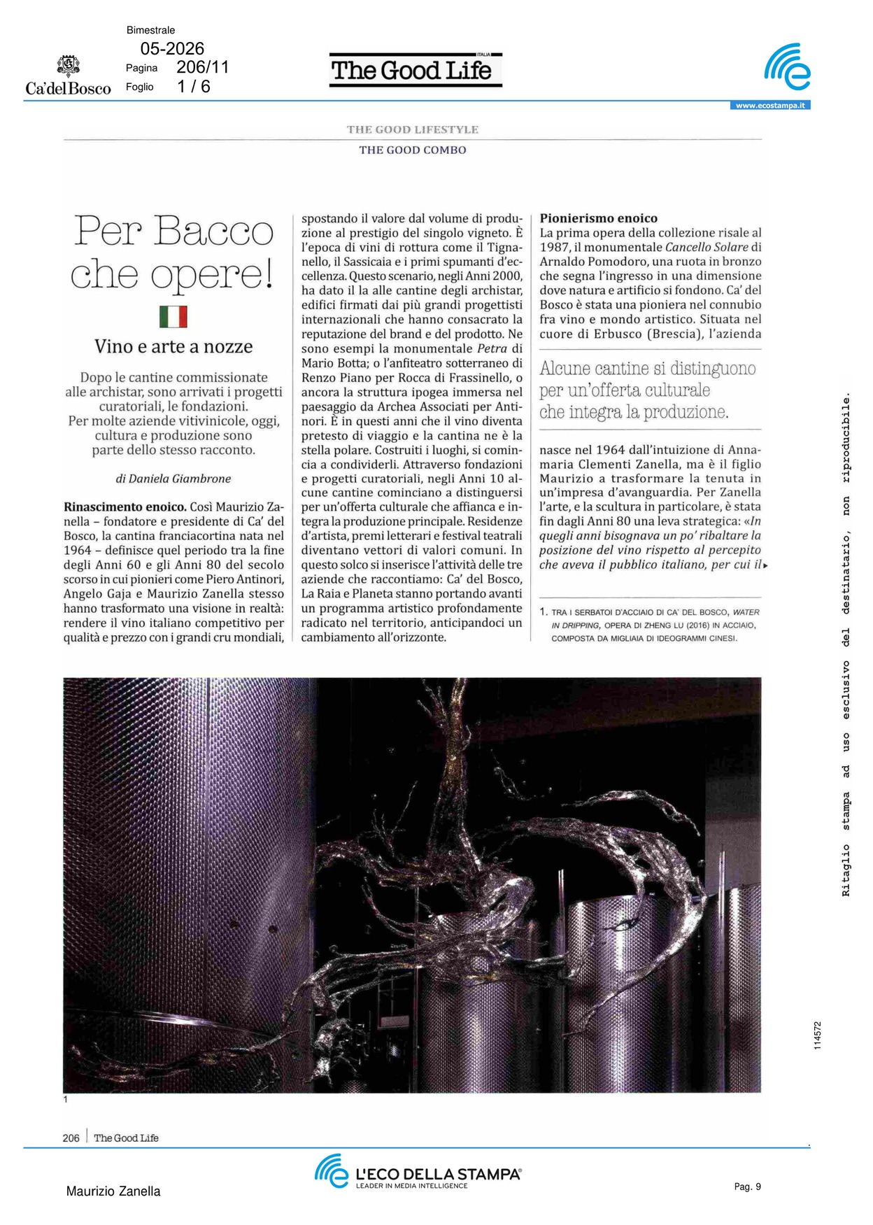 Per Bacco che opere!