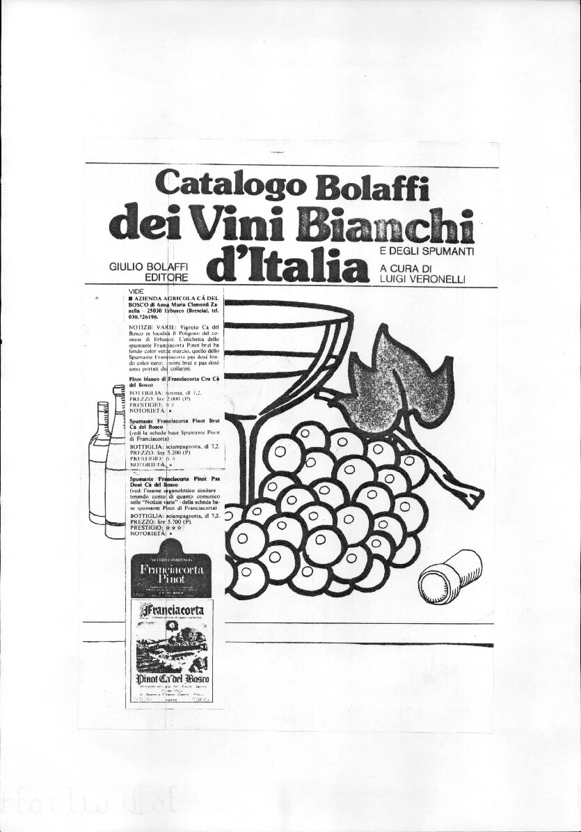 Catalogo Bolaffi dei vini bianchi d’Italia