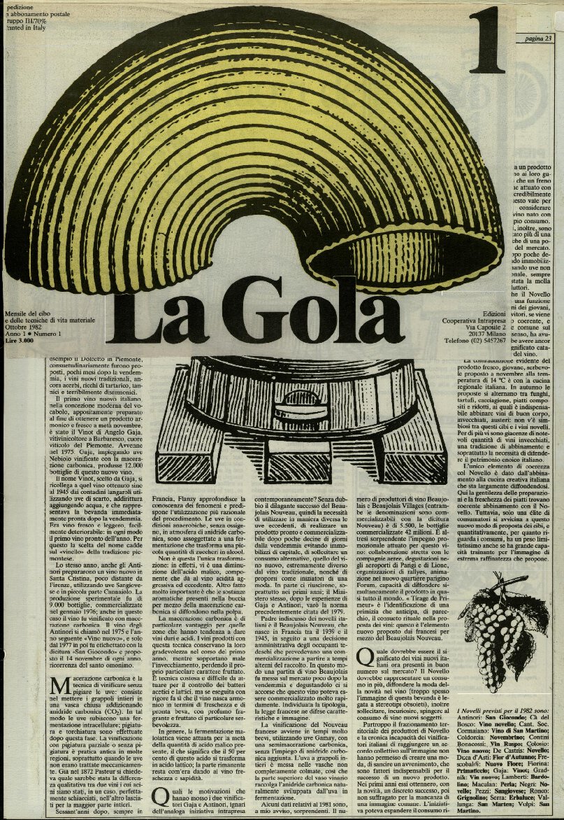 Pranzo del 1 ottobre 1982