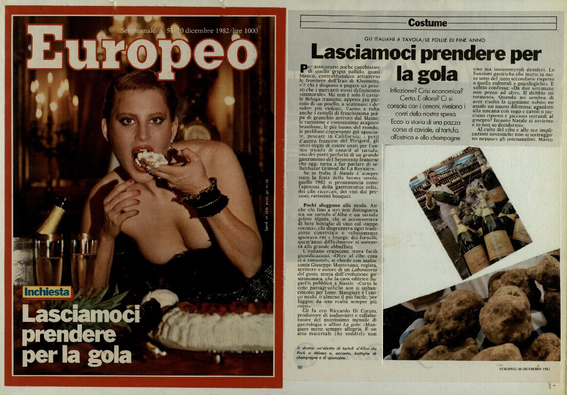 Lasciamoci prendere per la gola