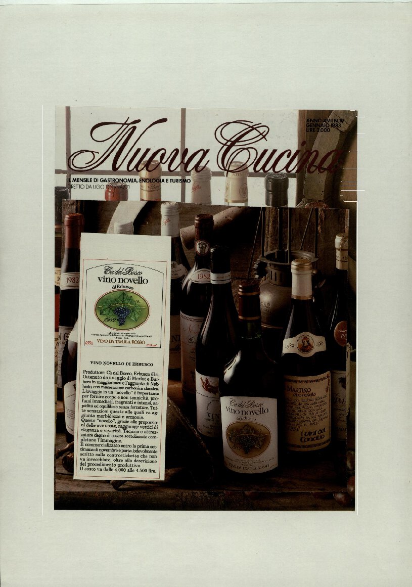 Vino novello di Erbusco