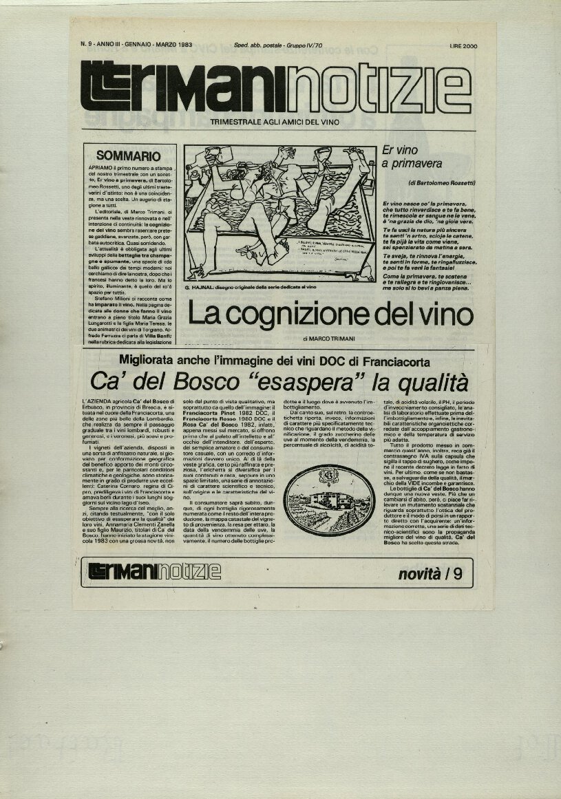 Ca’ del Bosco “esaspera” la qualità