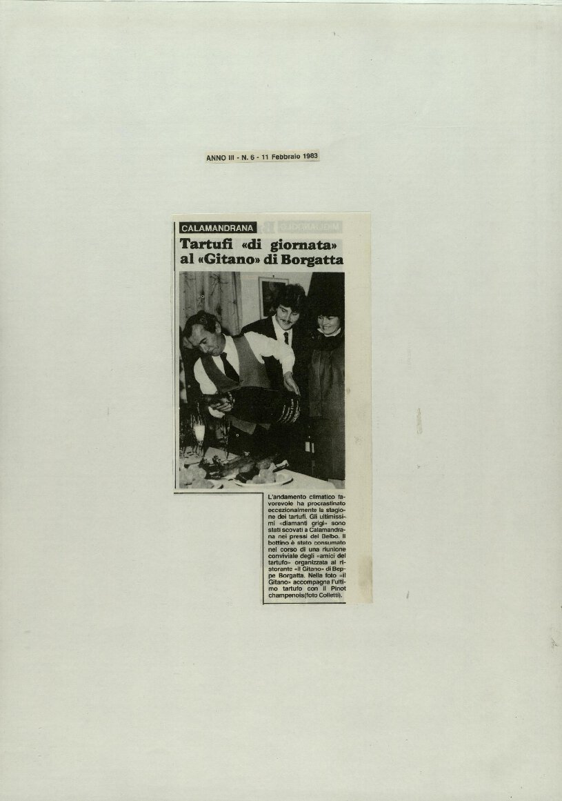 Tartufi “di giornata” al “Gitano” di [..]