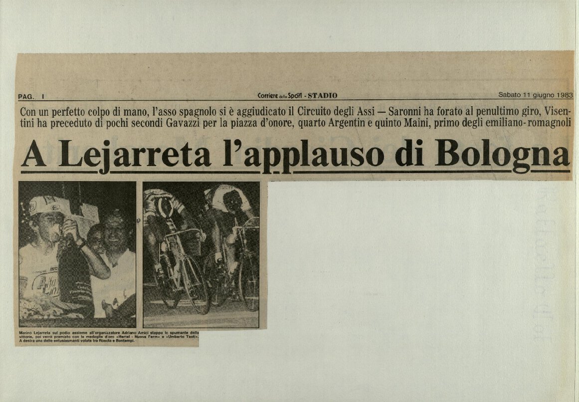 A Lejarreta l’applauso di Bologna