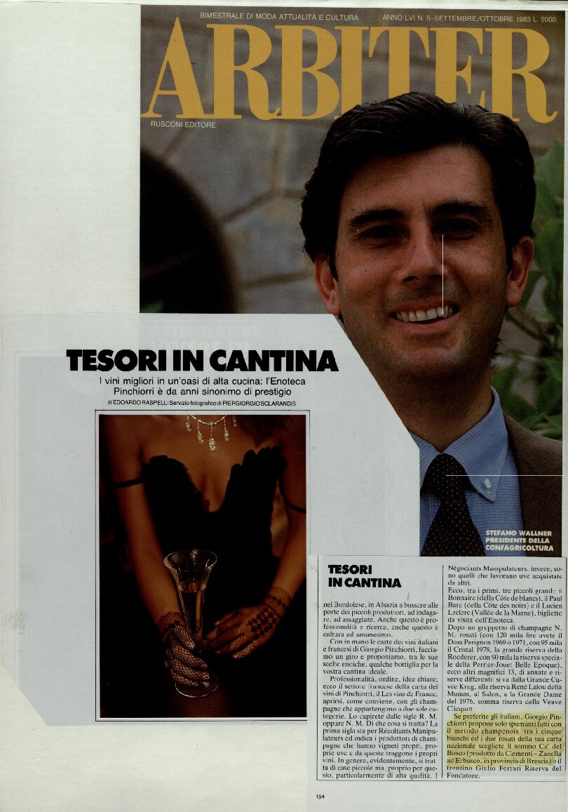 Tesori in cantina