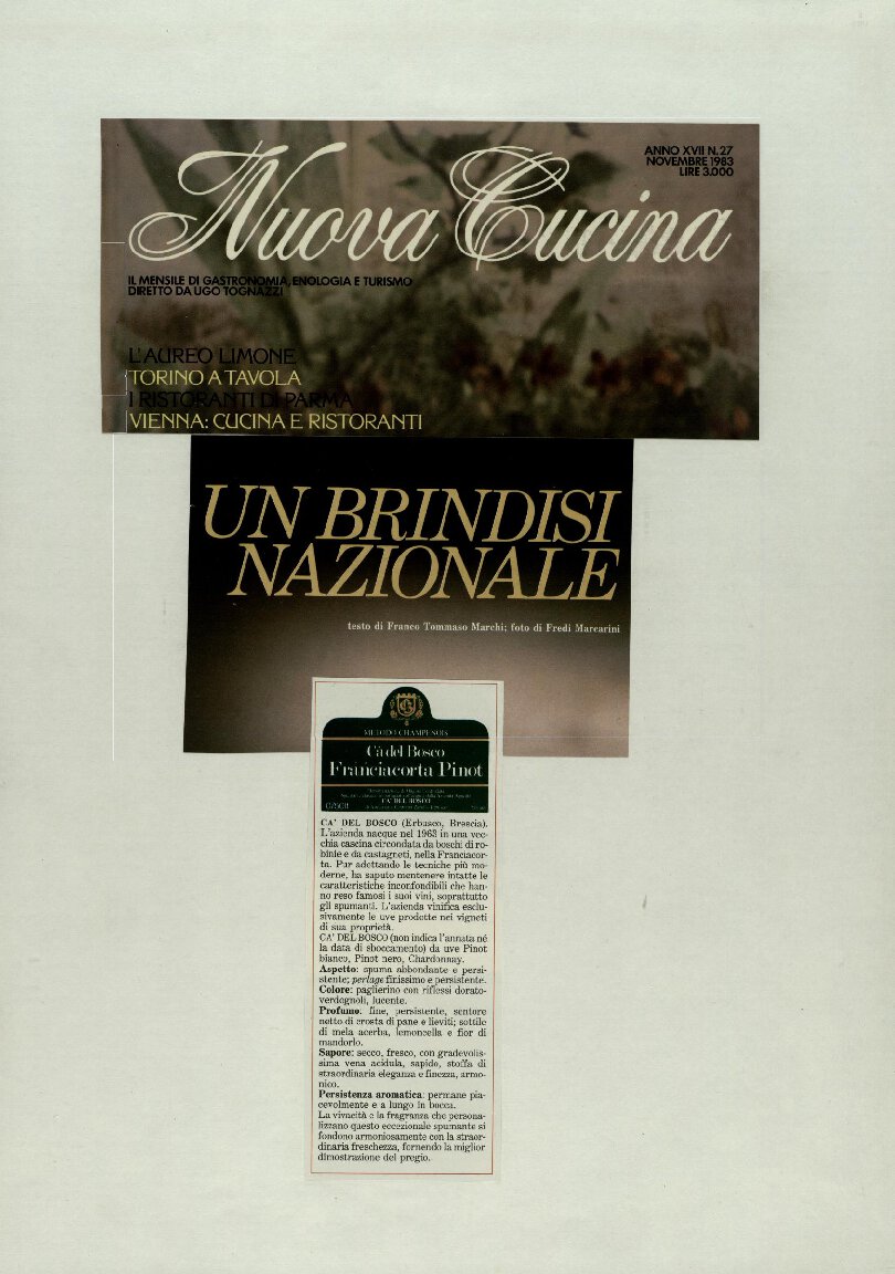 Un brindisi nazionale