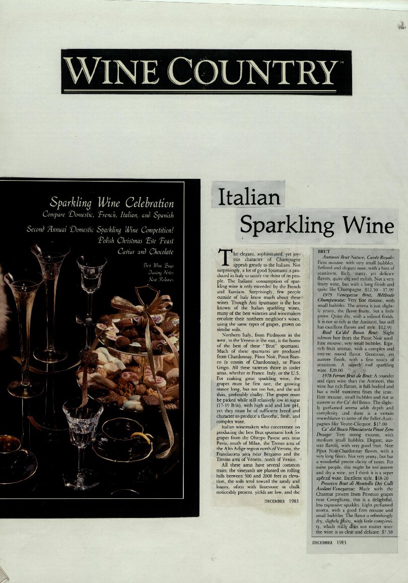 Italian sparkling wine