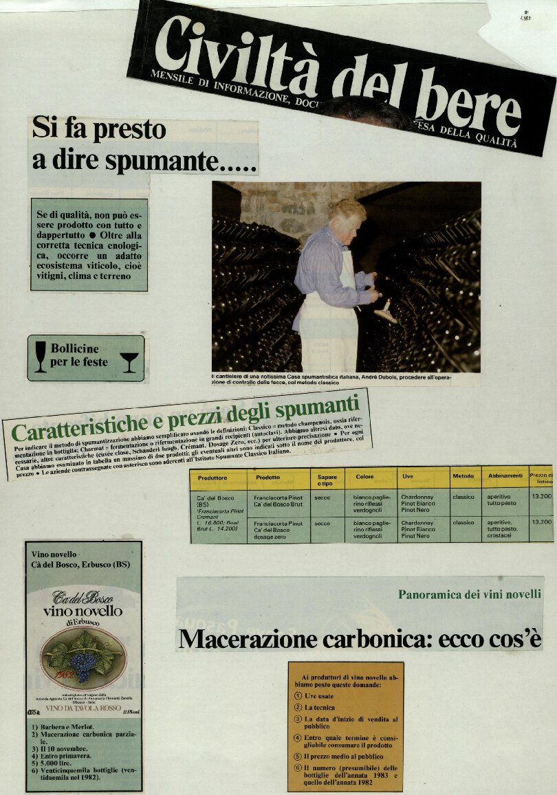 Si fa presto a dire spumante…