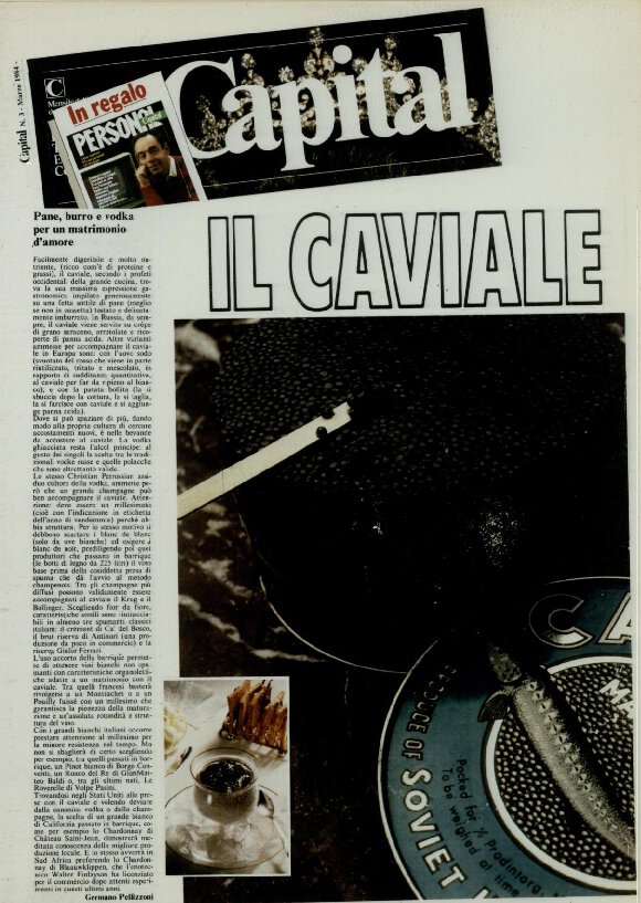 Il caviale. Pane burro e vodka per un matrimonio [..]