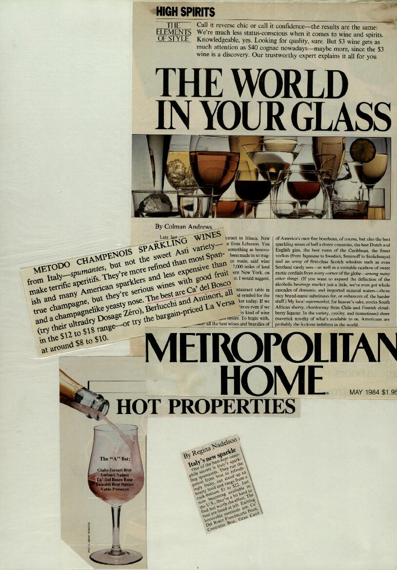 The world in our glass