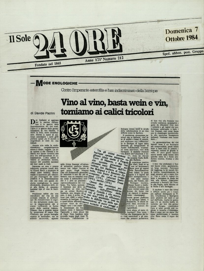 Vino al vino, basta wein e vin, torniamo ai [..]
