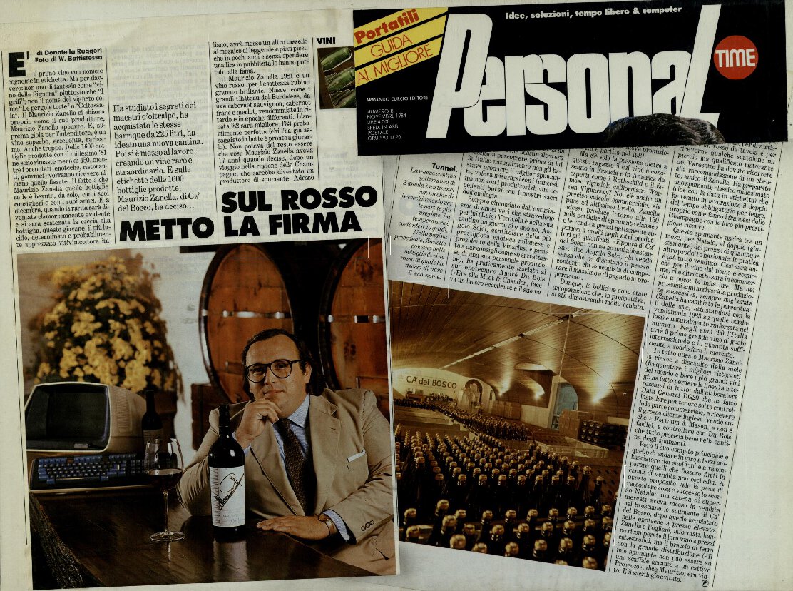 Sul rosso metto la firma