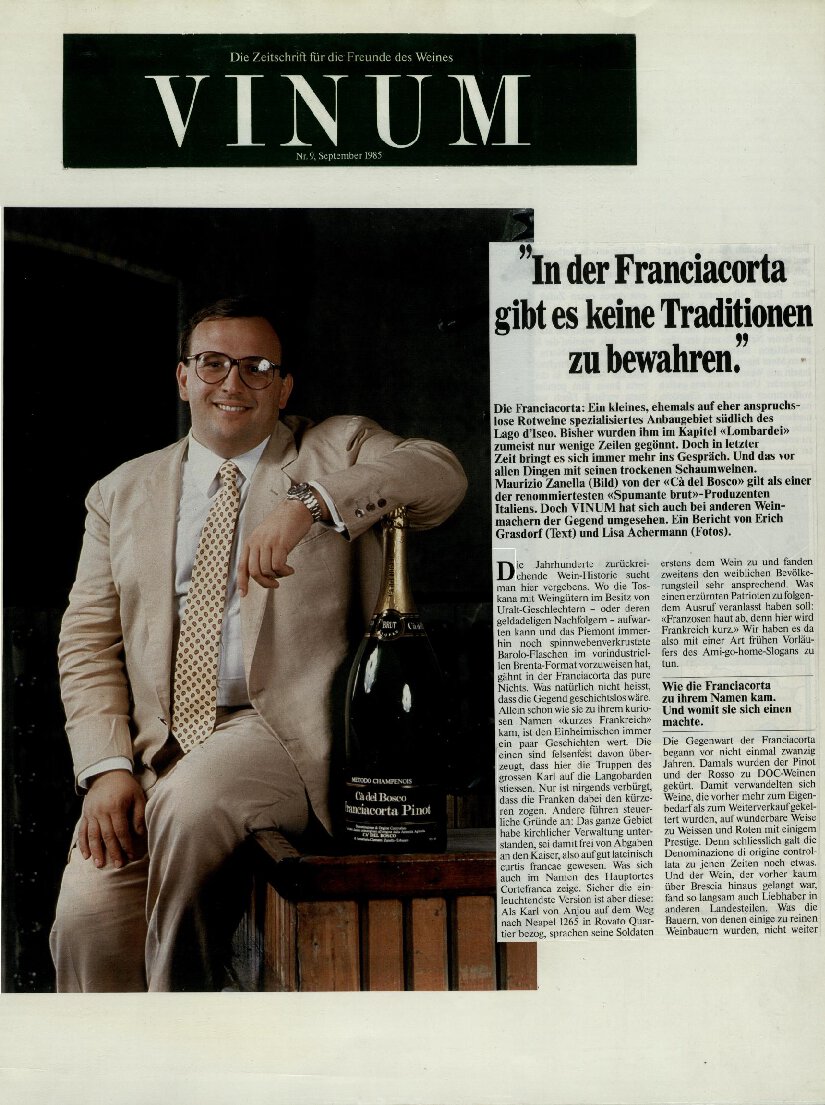In der Franciacorta gibt es keine Traditionen zu [..]