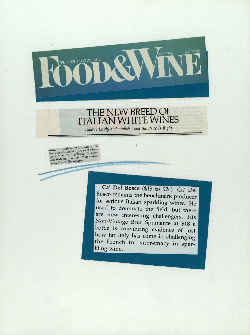 The new breed of italian white wines