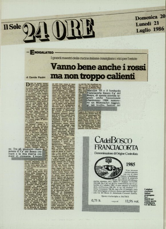 Vanno bene anche i rossi ma non troppo calienti
