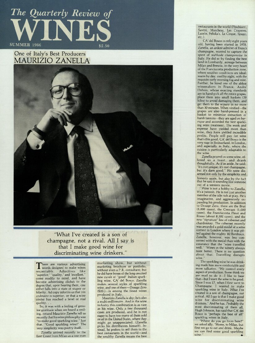 One of Italy\'s best producer Maurizio Zanella