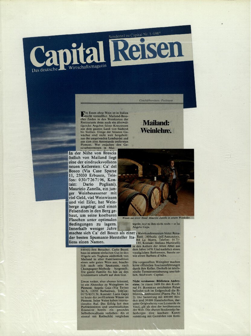 Mailand: weinlehre