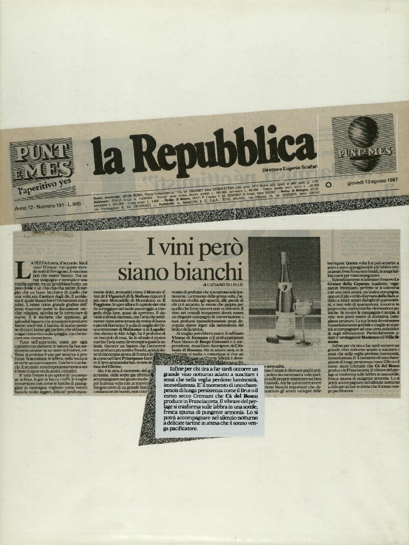 I vini però siano bianchi